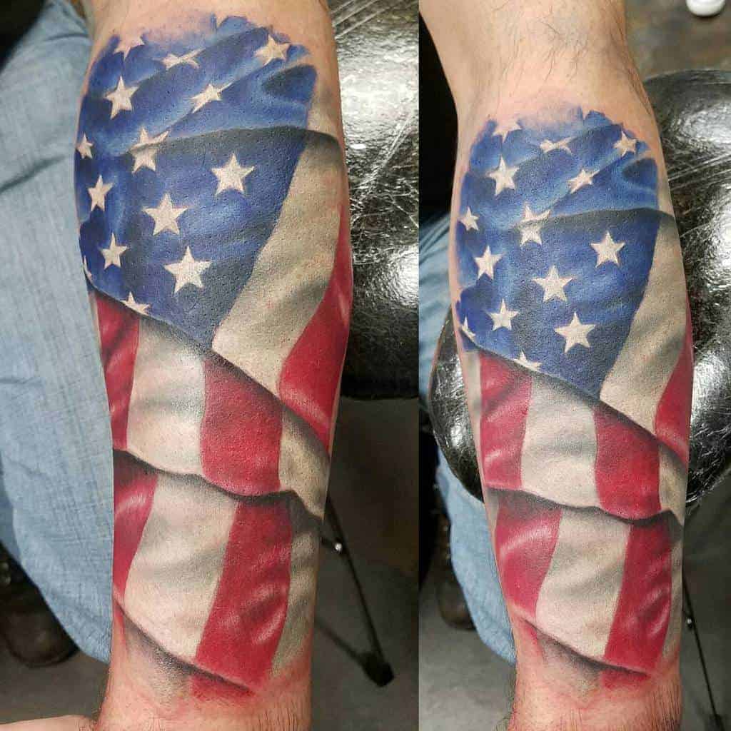 American-Flag-Forearm-Sleeve-Tattoo-katrinastattoos