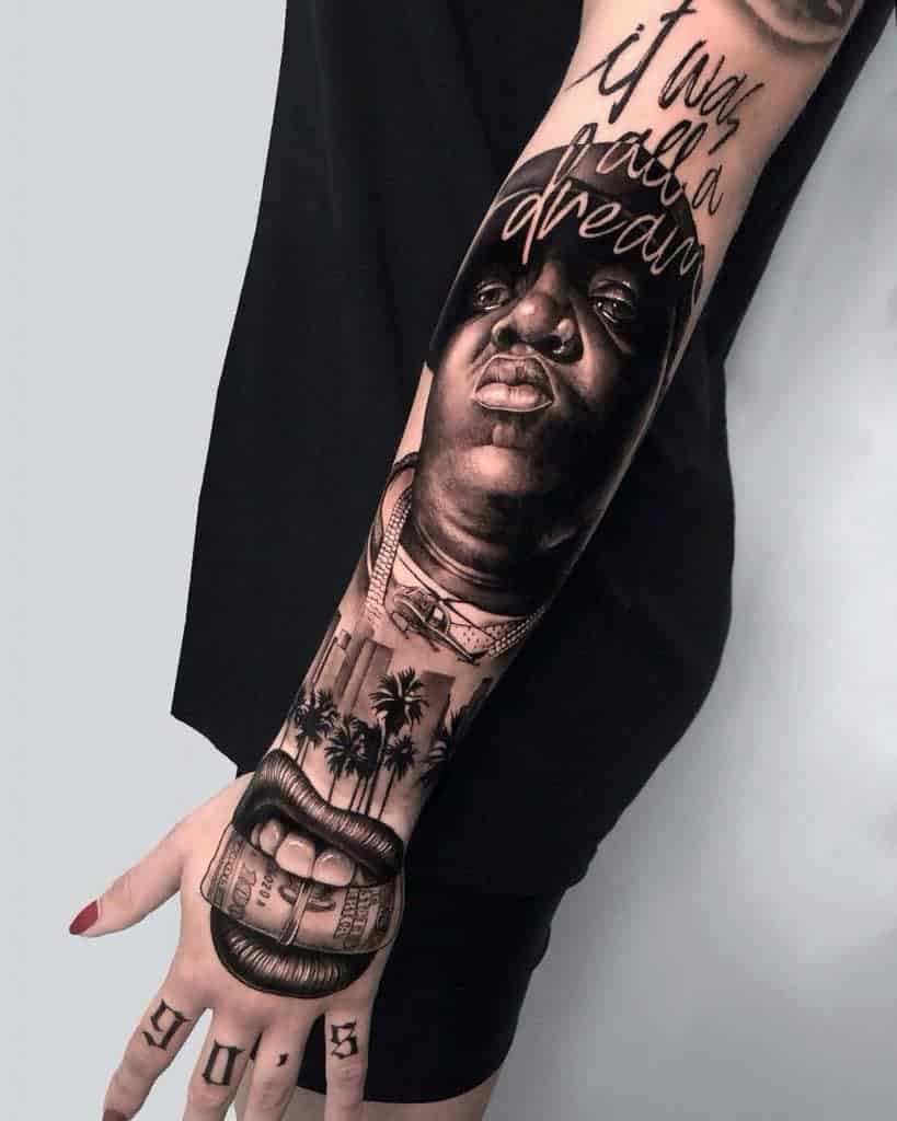 黑色-半袖纹身- -女性- maria.alvarez.tattoo - 1229×1536