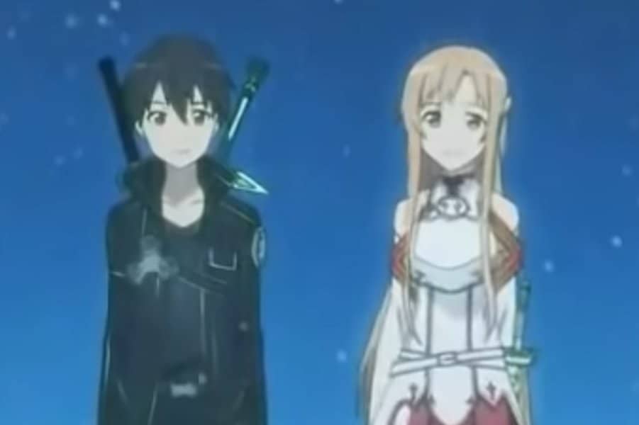 Kirigaya Kirito Kazuto和Asuna较