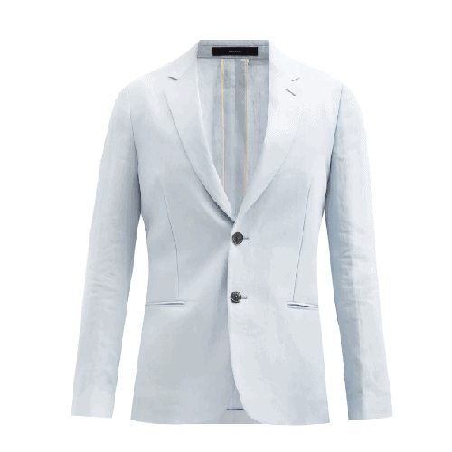 Paul-Smith-Single-Breasted-Linen-Blazer