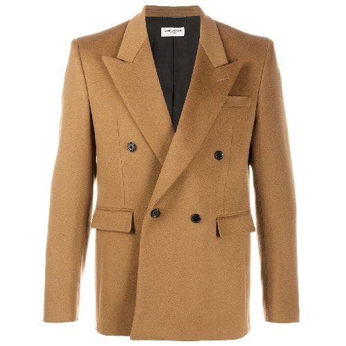 Saint-Laurent-Double-Breasted-Blazer