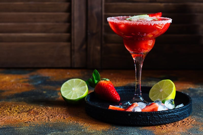 Strawberry-Lime-Daiquiri