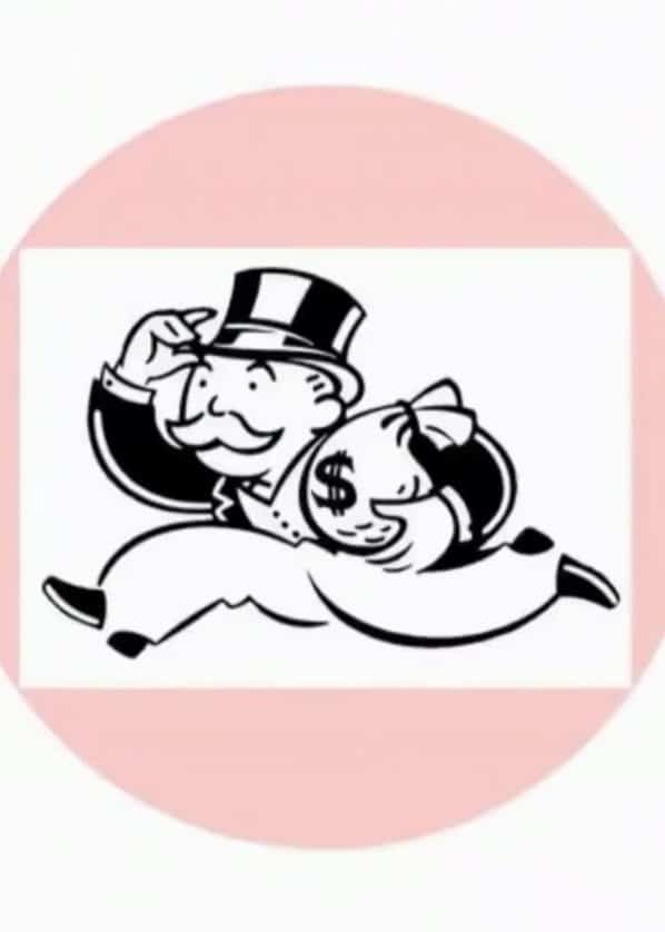 叔叔Pennybags没有单片眼镜