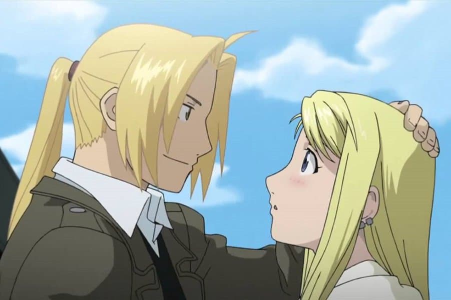 Winry Rockbell和爱德华Elric