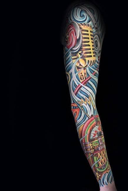artistic-juke-box-music-sleeve-guys-tattoos
