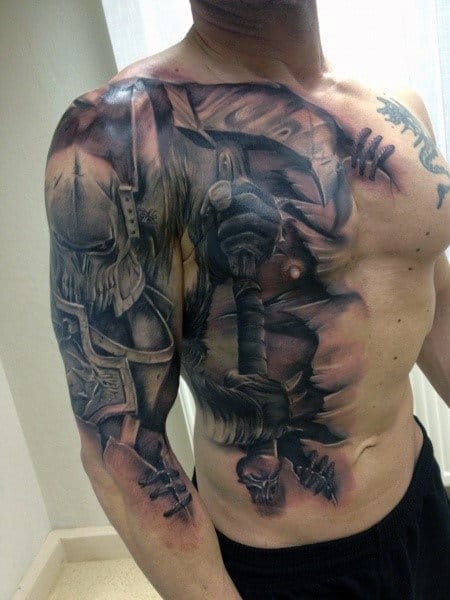 battle-warrior-tattoo-sleeve