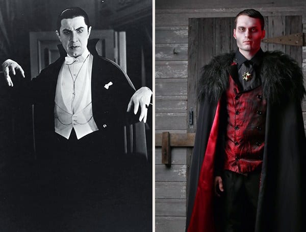 最佳男士万圣节服装Dracula Vampire