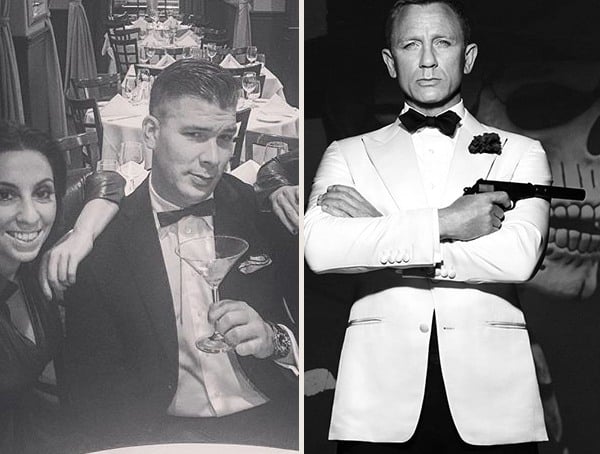詹姆斯·邦德007男士最佳万圣节服装