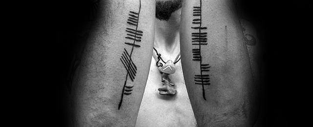 Top 53 Ogham Tattoo Design Ideas [2022 Inspiration Guide]