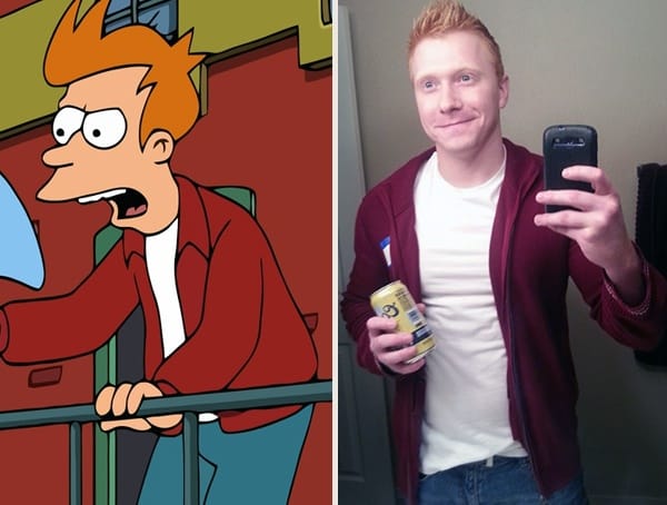 Philip J Fry Futurama Best Mens Easy Alloween服装