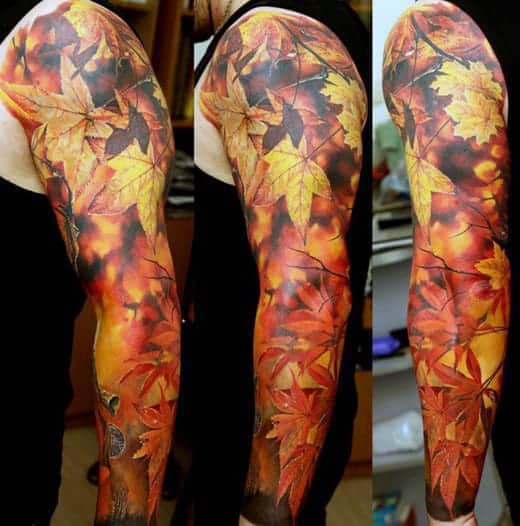 rose-sleeve-tattoo