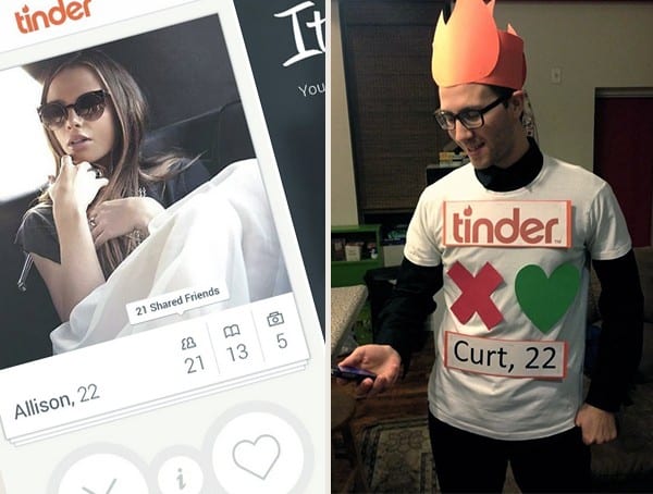 Tinder App最佳男士万圣节服装