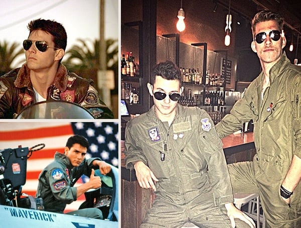 汤姆·克鲁斯（Tom Cruise）顶级枪支小牛和鹅最好的万圣节服装