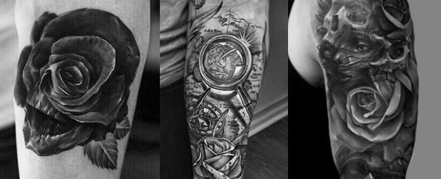 前81名男士最佳玫瑰纹身 -  [2022 Inspimation Guide]