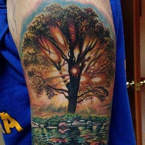 tree-of-life-mens-amazing-tattoo-design-ideas