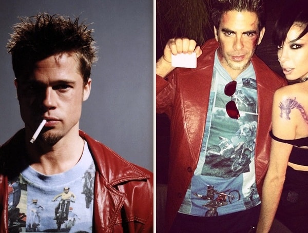 泰勒·达登（Tyler Durden）搏击俱乐部最佳男士容易万圣节服装